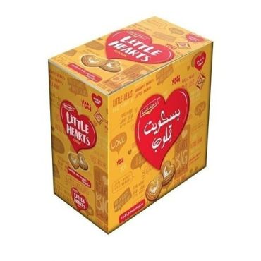 Britannia Little Hearts 10x 50.5Gm, 8 Pieces Per Carton